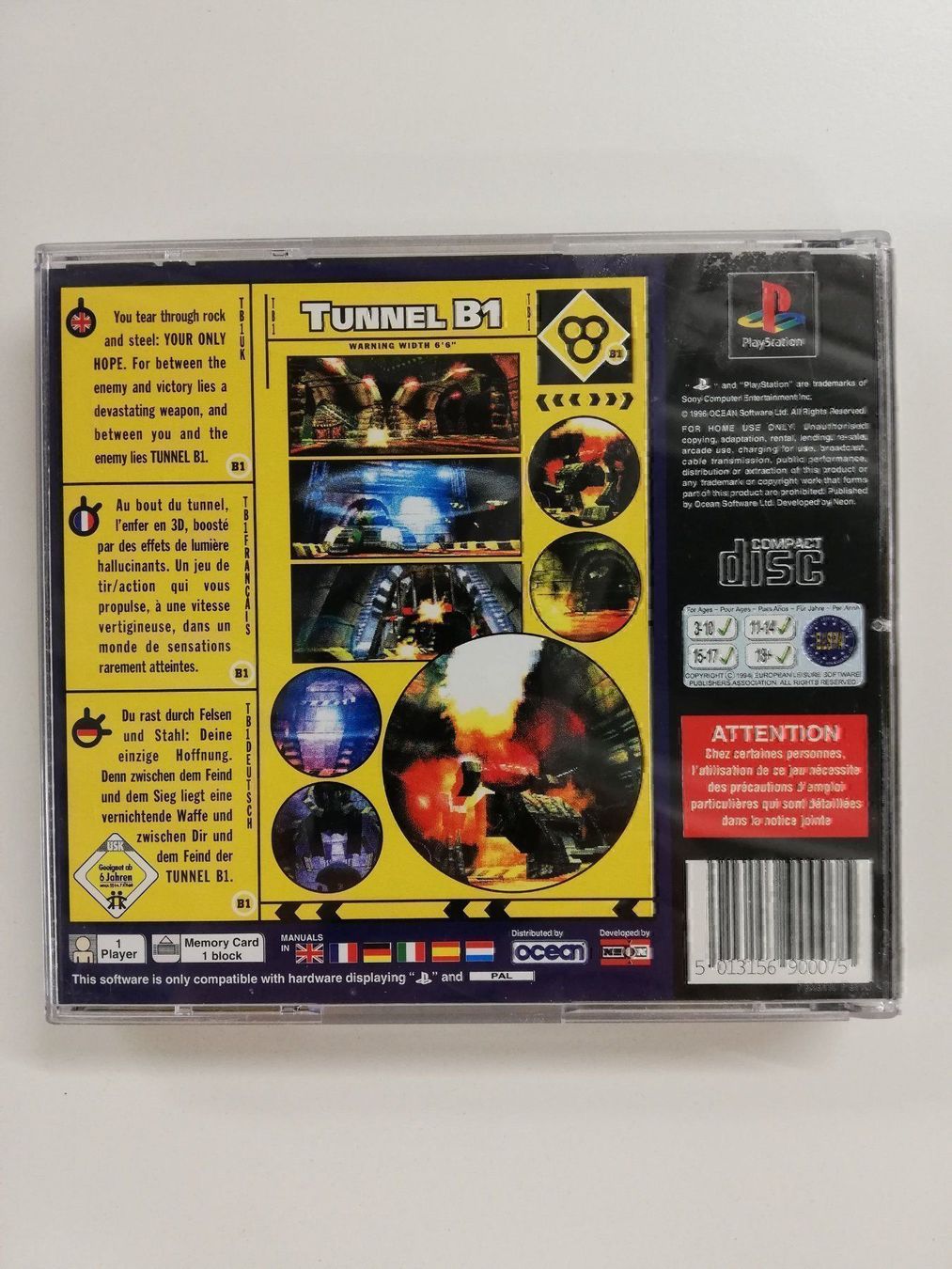 Sony Giochi: Tunnel B1 / Sony Playstation PSX PS1 – Usato da St. Gallen venduto da zorro_dc 1
