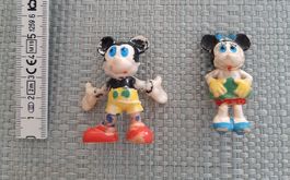 mickey Mouse und Minnie Mouse Figuren aus den 60er