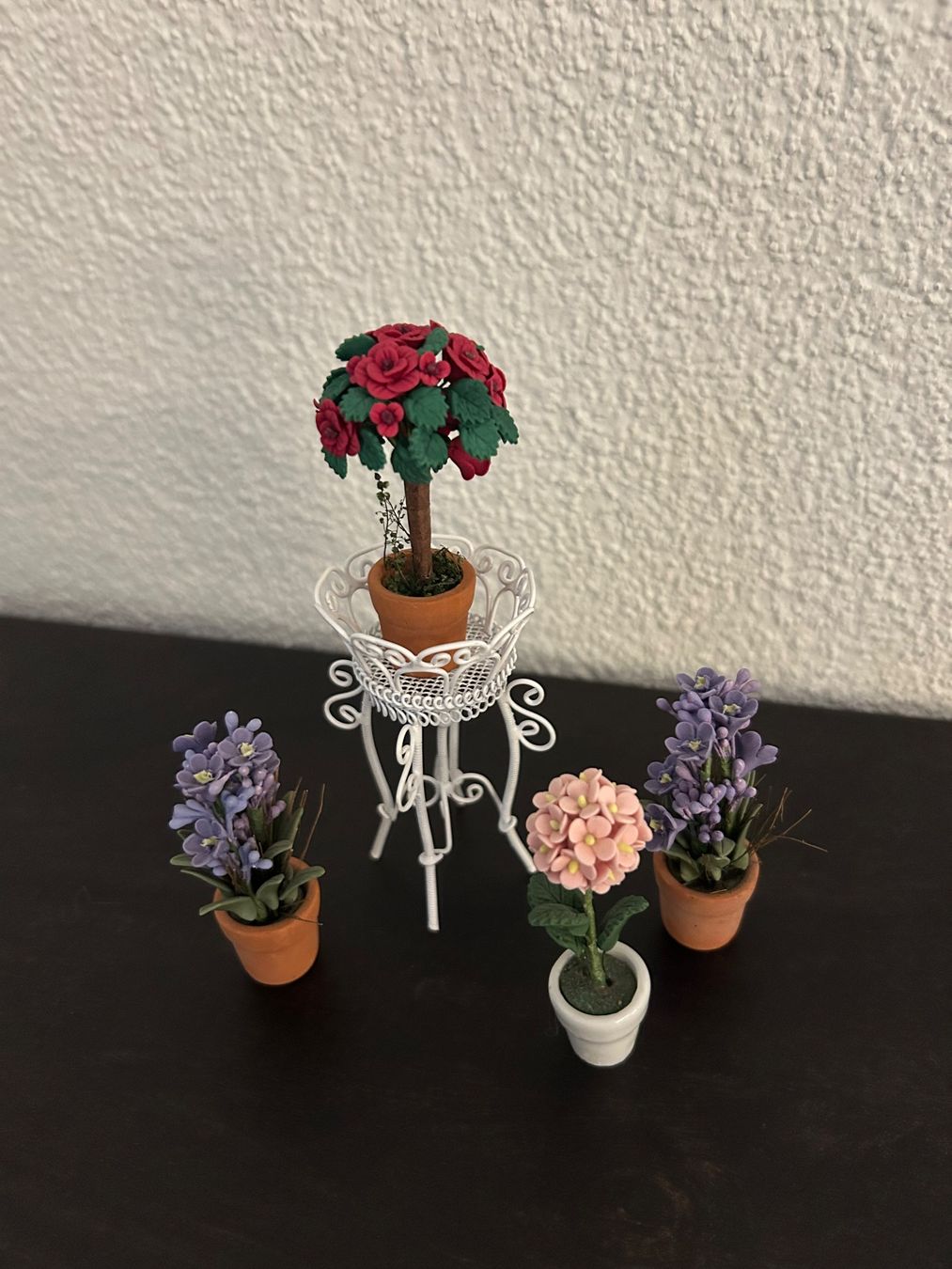 Case e mobili per bambole: Puppenstubenmöbel Blumen, Deko Pflanzen Set – Usato da Liestal venduto da Blueberrymuffin._