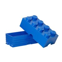 XXL Lego Aufbewahrungsbox 8 Noppen, Blau
