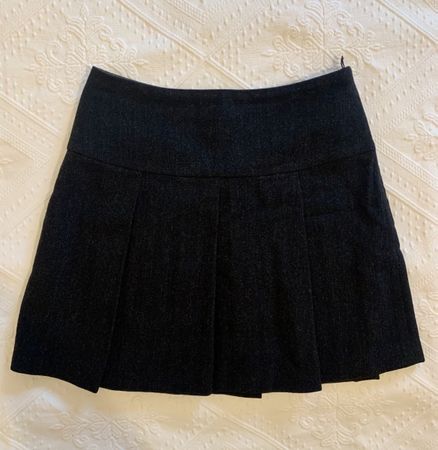 Plissierter Mini-Wollrock von Marc‘O Polo, Gr. 34