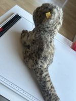 Steiff Schneeleopard 065750 Plueschtier guter Zustand(I22)