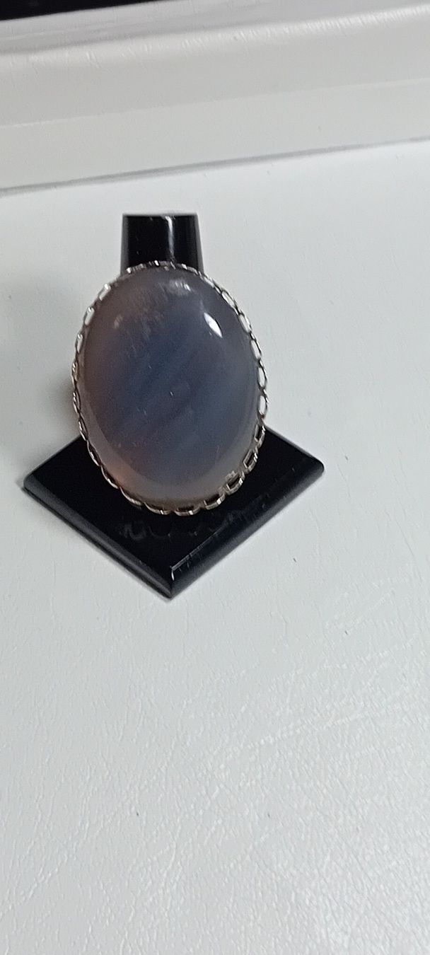 Anelli: ring antiksilber mit echt achat,,,glanzig – Nuovo (secondo la descrizione) da Basel venduto da bij_5hqd 4