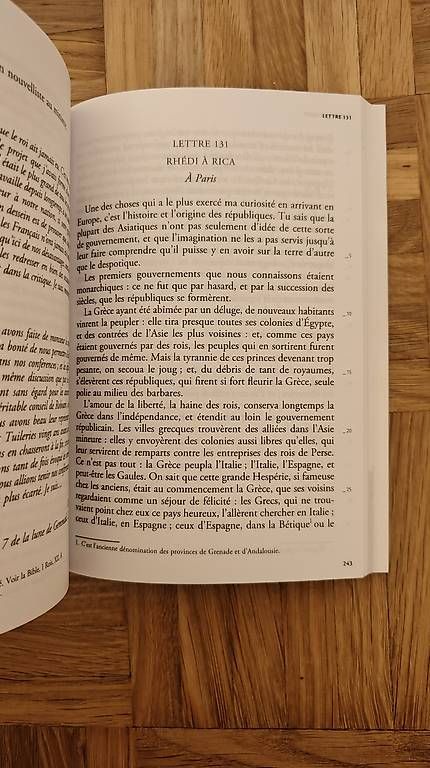 Libri: Lettres persanes Montesquieu – Usato da Reinach BL venduto da yue_9zlz 1