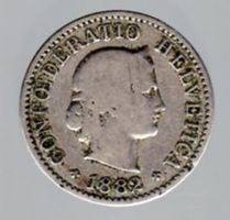 1882 MÜNZE 5 PR - ERHALT SIEHE SCAN - SA02