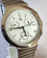 Calvin Klein Chronograph Swiss Made Elegante Herrenuhr 38mm