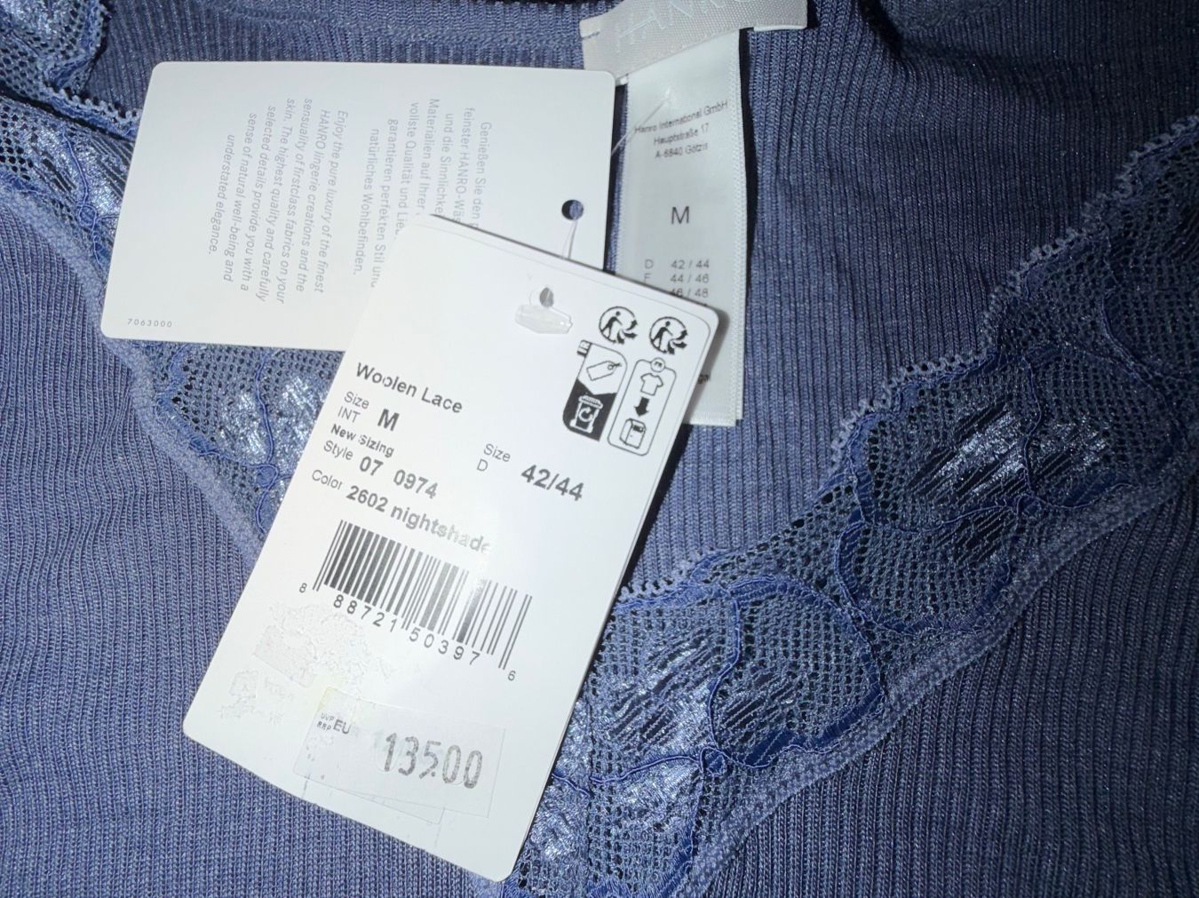 Hanro Altra biancheria intima: Unterhemd HANRO Wolle Seide M neu – Nuovo (secondo la descrizione) da Dornach venduto da samuti 1