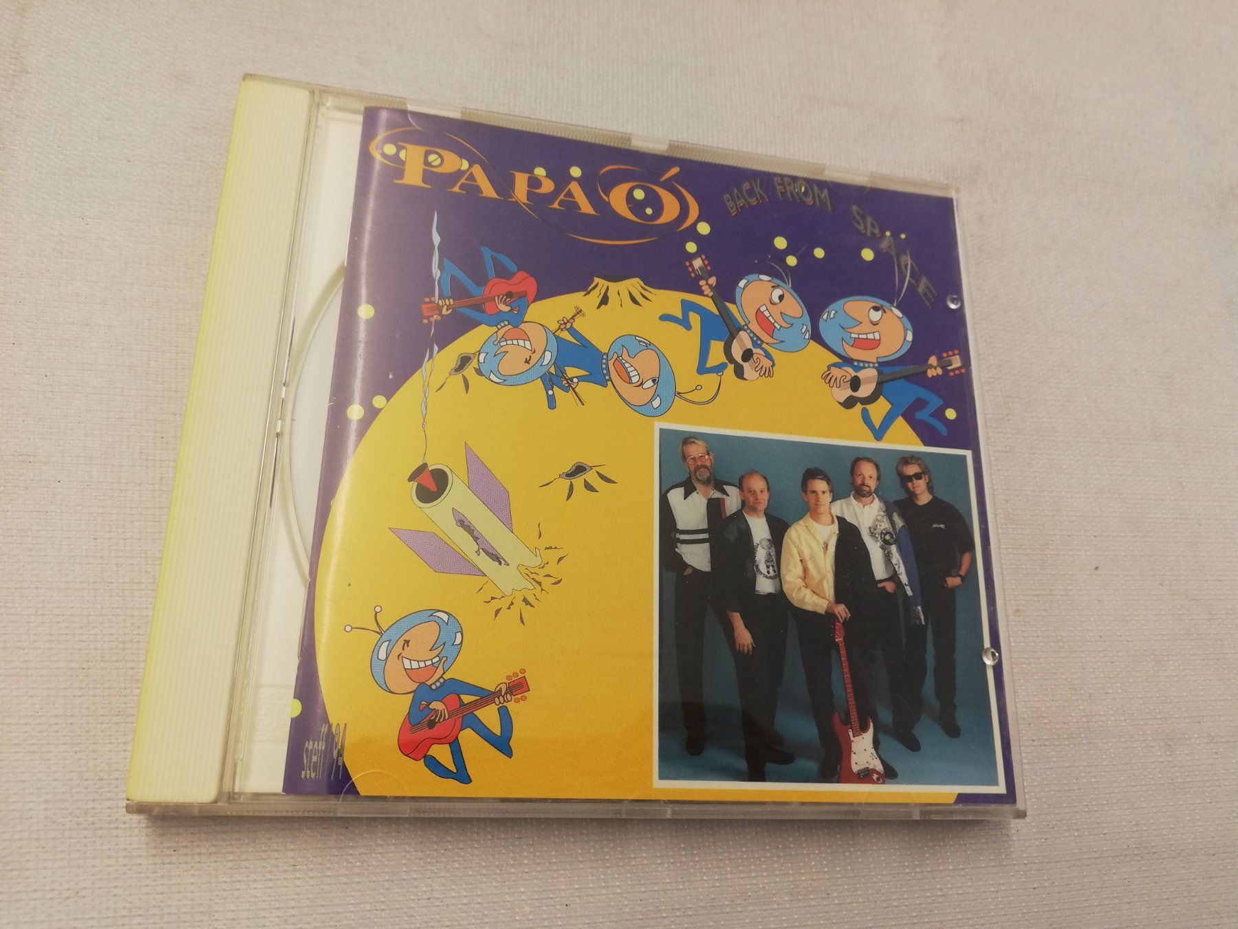 CDs: PAPA'O - BACK FROM SPACE – Gebraucht aus Bern von Vinylsound.ch