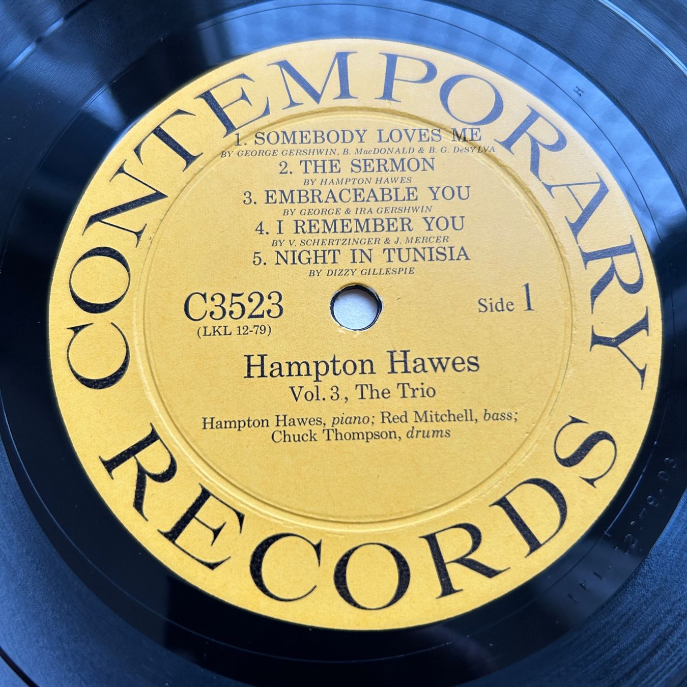 Dischi in vinile: Hampton Hawes  Everybody Likes Hampton Hawes Vol. 3 LP – Usato da Lausanne venduto da Pask1 2