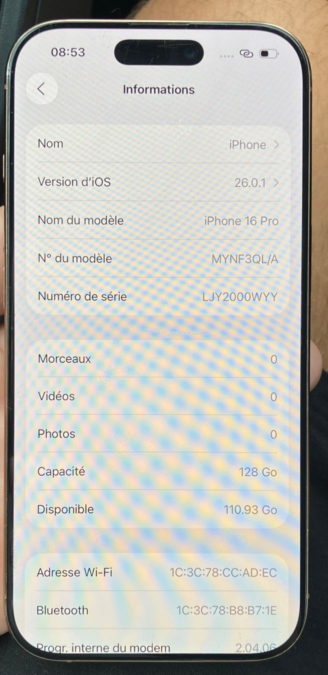 Apple Telefoni cellulari / Smartphones: iPhone 16 Pro Gold 128gb – Usato da Muraz (Collombey) venduto da Tiagoveiga20 6
