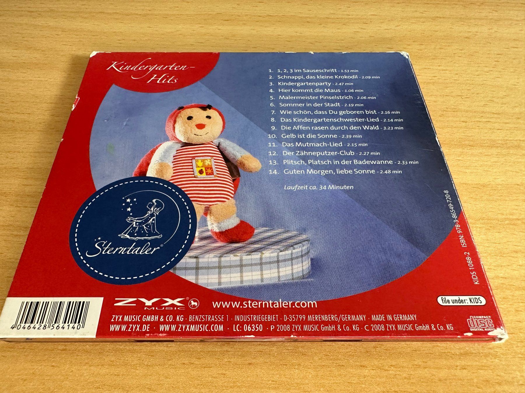 CDs: Sterntaler - Kindergartenhits – Gebraucht aus Rikon im Tösstal von Alpenmutz 1