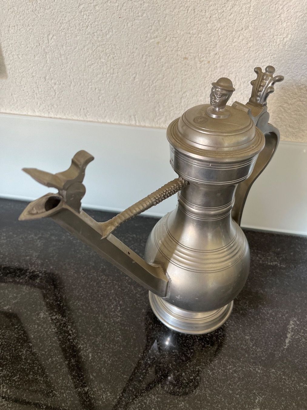 Caraffe: Channe bernoise en étain – Usato da Marly venduto da 21ypsilon 3