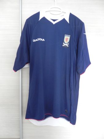 Original Diadora - Schottland Trikot EM Quali 2008- Grösse L