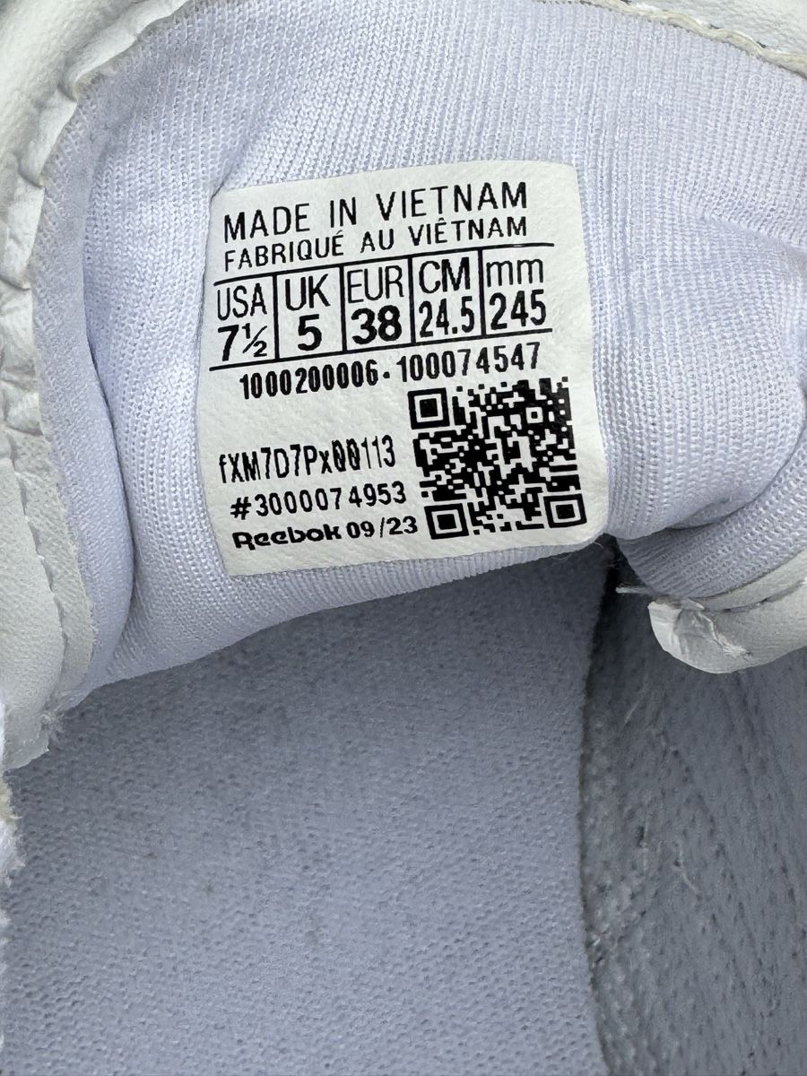 Reebok Scarpe da donna: Weisse Reebok Classics Sneakers, Grösse 38 – Usato da Stansstad venduto da ck1386 6