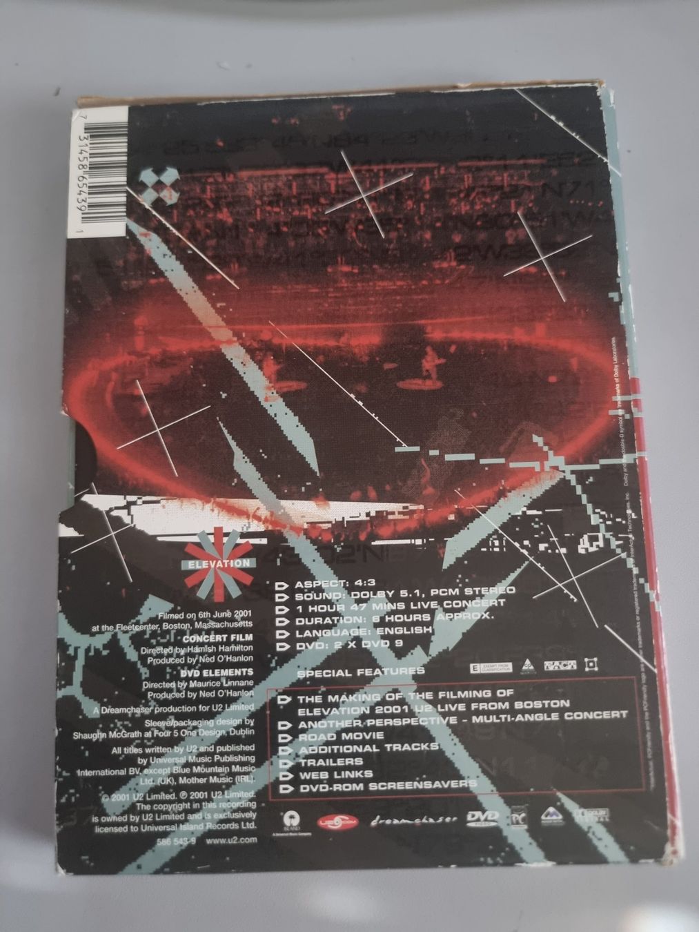 Tutti i DVDs: DVD U2 - Elevation 2001: Live From Boston, Special Edition – Usato da Schaffhausen venduto da Kellerrassel 1