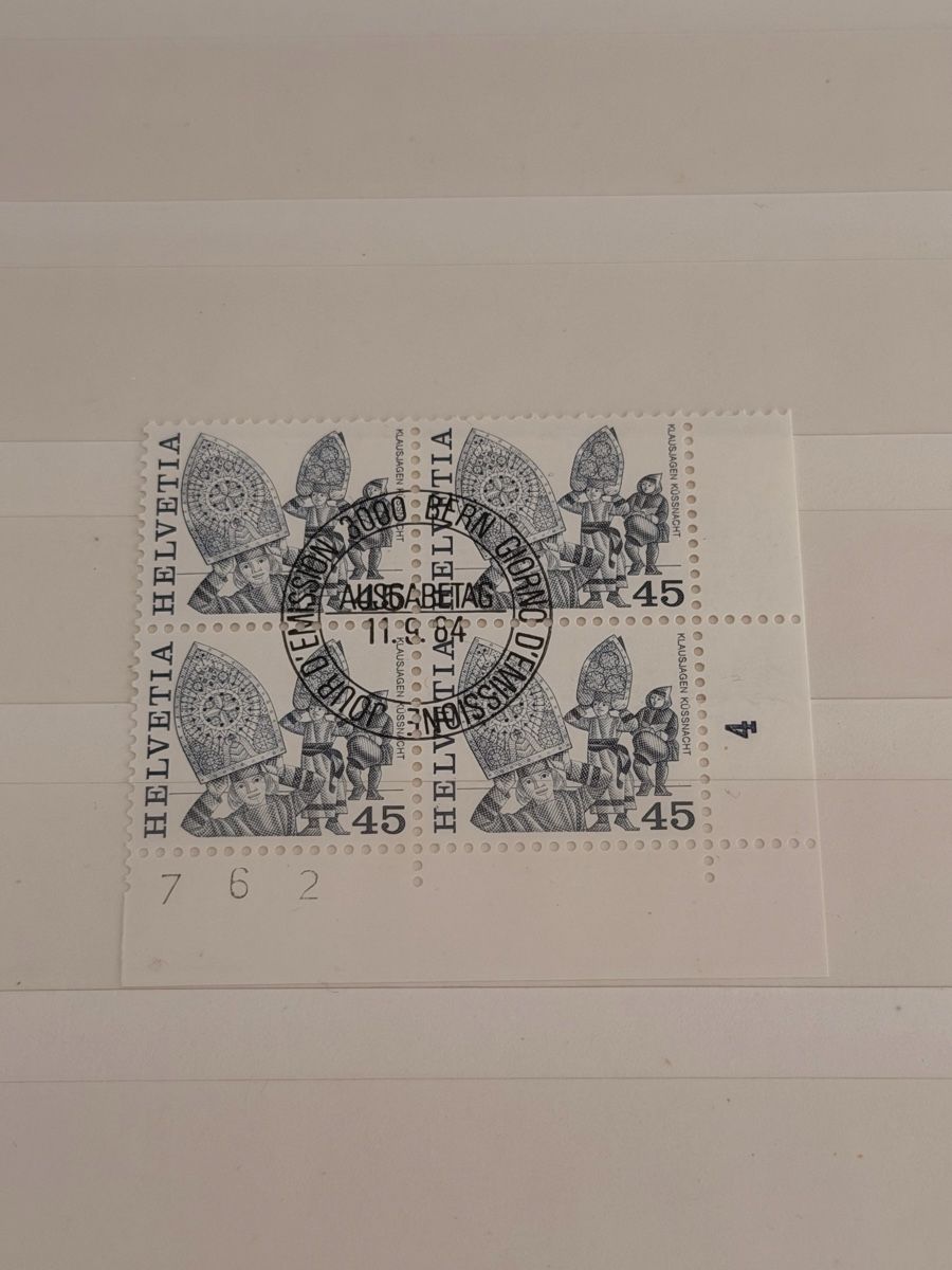Tutti i francobolli: Briefmarken Viererblock 1980 – Usato da UNTERSIGGENTHAL venduto da s_rzb8