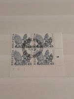 Briefmarken Viererblock 1980