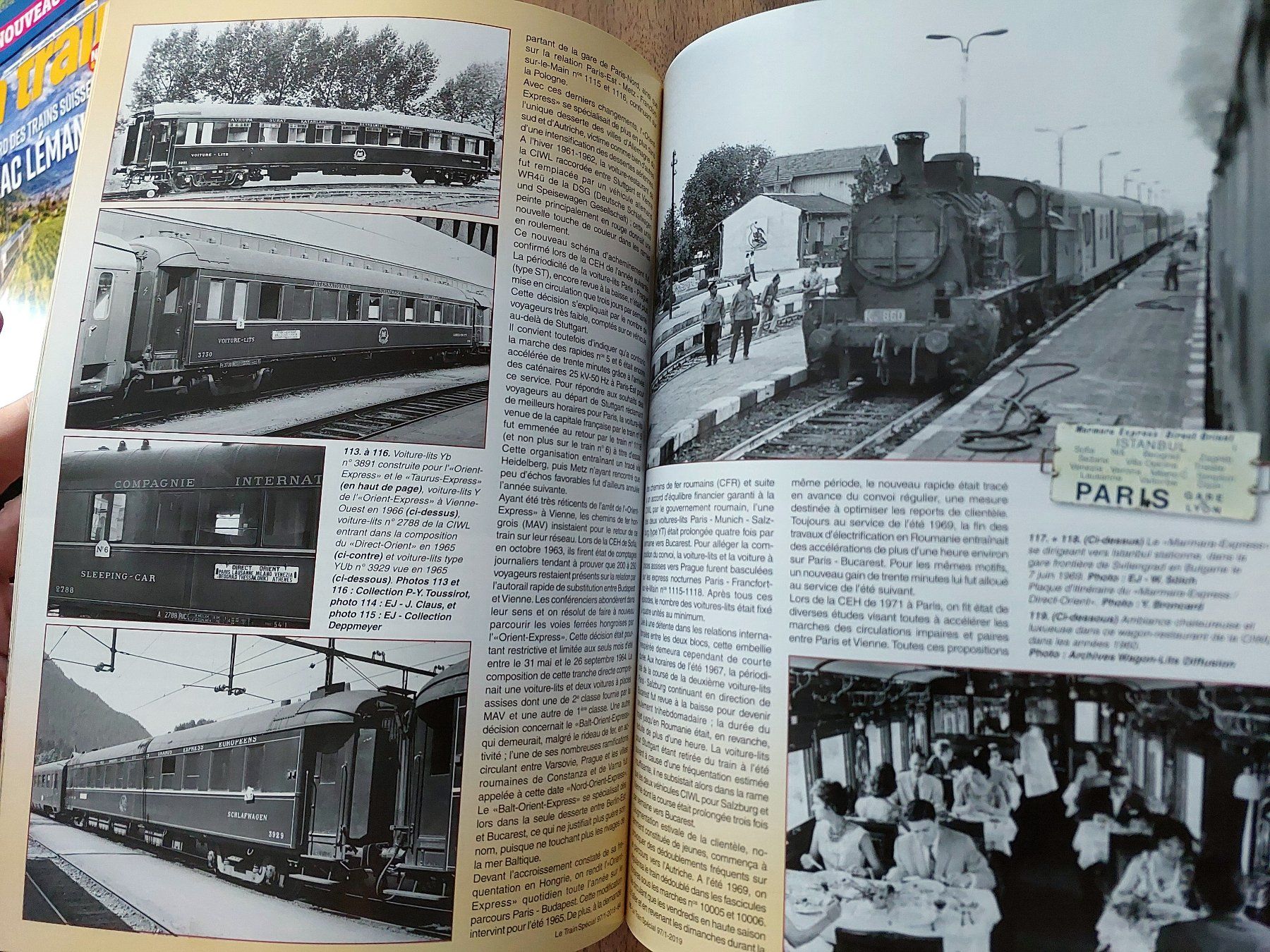 Riviste & Magazine: Le Train - Les Grands Trains Orient Express - CIWL – Usato da Schönenwerd venduto da Steidi 7