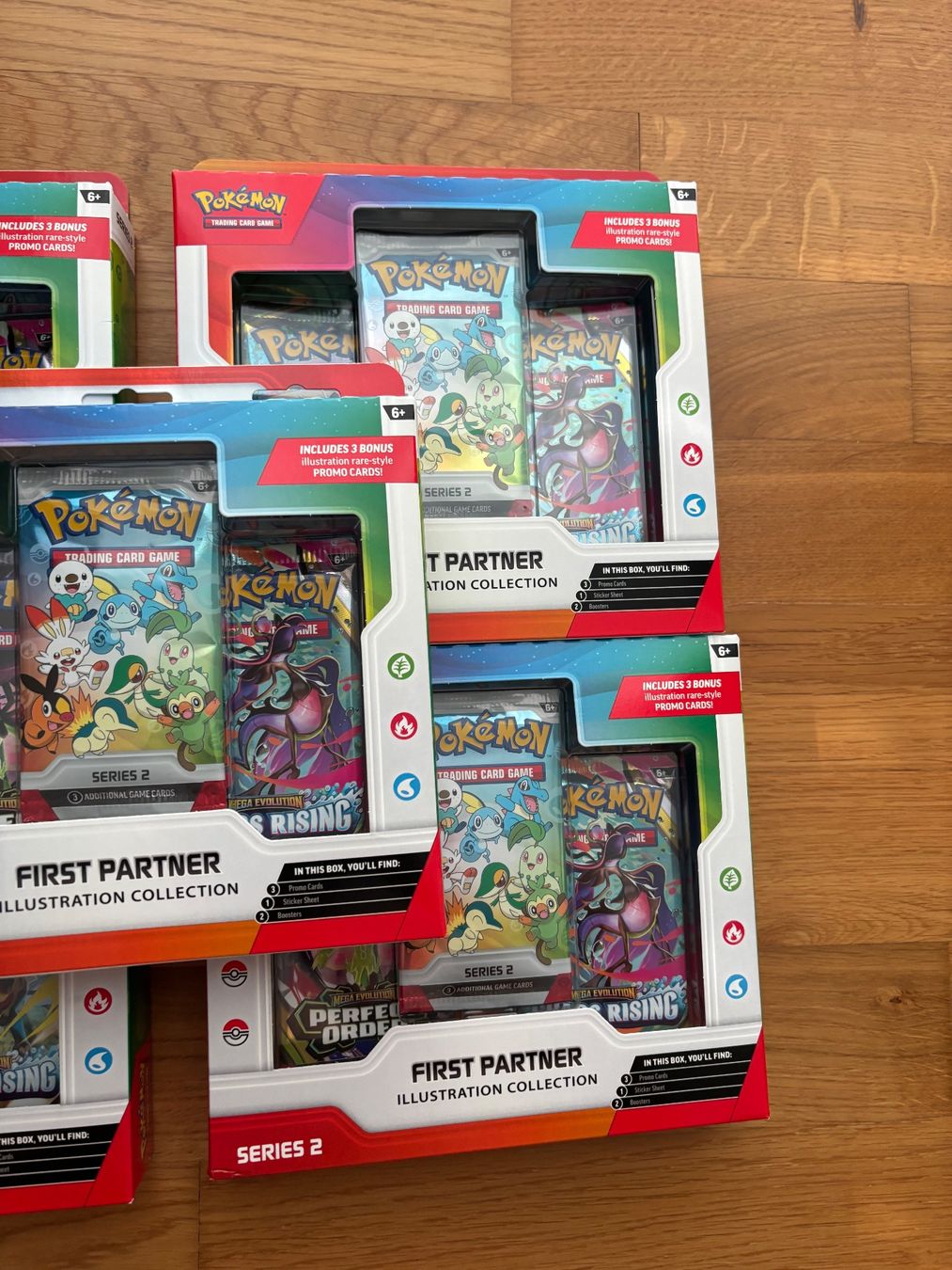 Pokémon Sammelbilder & Trading cards: 5x Pokemon First Partner Series 2 🇺🇸 Sealed – Neu und originalverpackt aus Mellingen von Swissplaya88 2