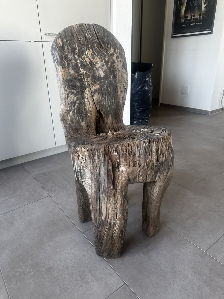 Sedie: Stuhl aus Holz geschnitzt – Usato da Scherz venduto da ste_mb6v