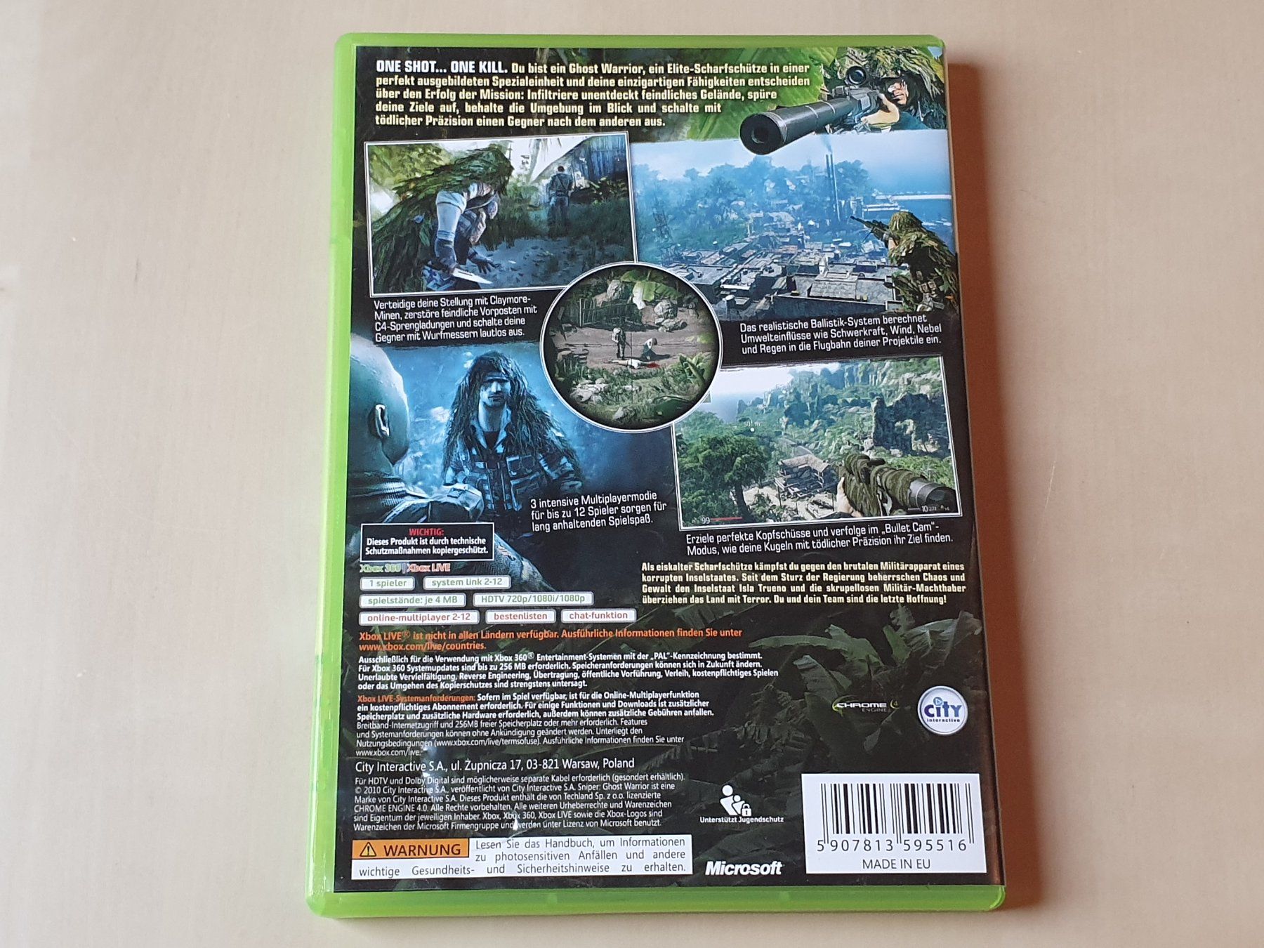 Microsoft Spiele: Sniper Ghost Warrior – Gebraucht aus Stansstad von collectorsshop 1