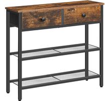 Konsolentisch schmal mit Schubladen, schmaler Flurtisch 75cm