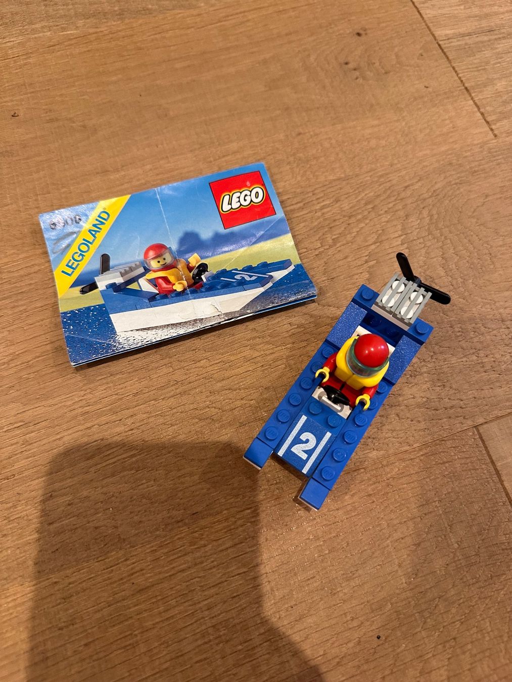 Lego Kit di costruzioni: Lego 6508 Wave Racer Rennboot komplett – Usato da Seengen venduto da greenway24 1