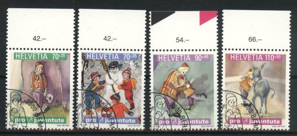 Tutti i francobolli: 1999, Pro Juventute, ET – Usato da Willisau venduto da Vollstempel