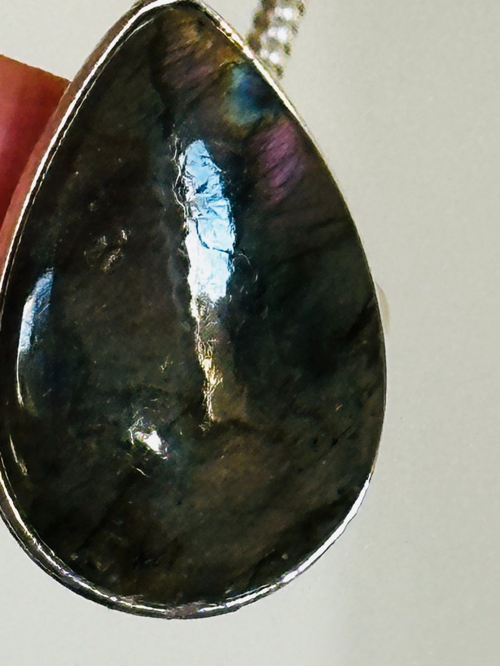 Catenine: Labradorite necklace – Nuovo e nell'imballaggio originale da Genève venduto da AGBERG 9