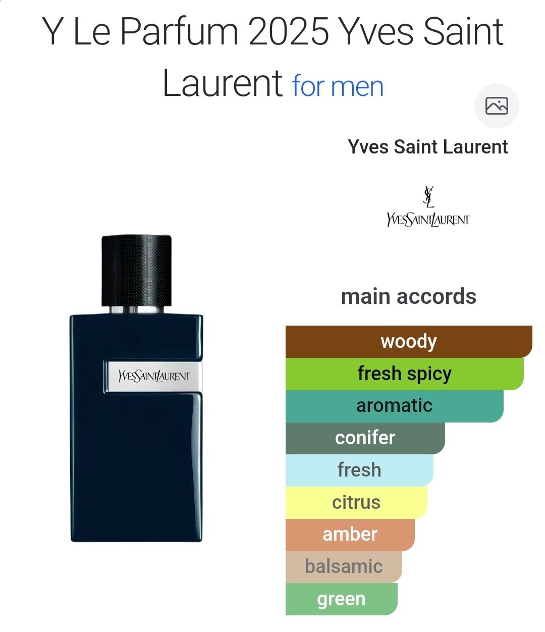 Saint Laurent Profumi & Eau de Toilette: YSL Y Le parfum – Nuovo (secondo la descrizione) da Utzigen venduto da DRAGONY23 2