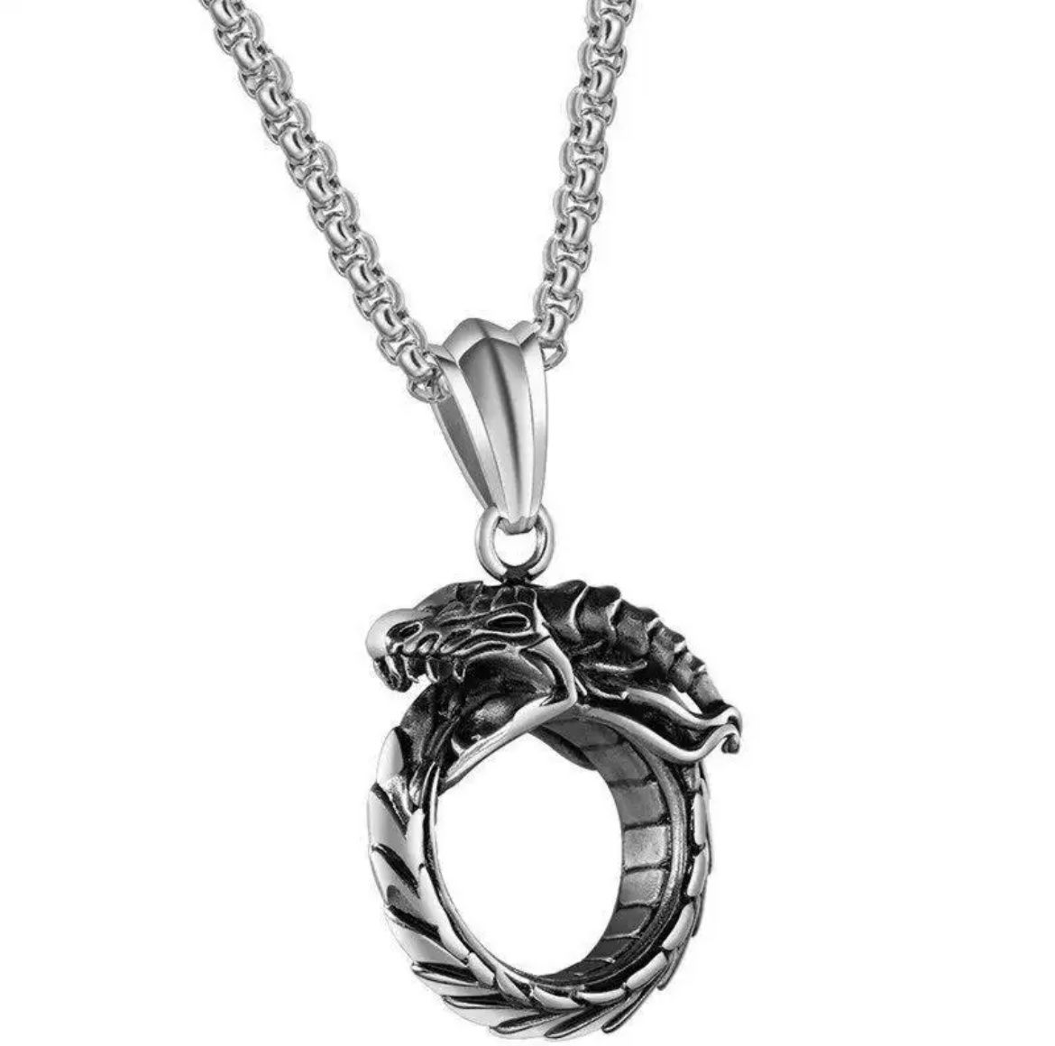 Catenine: Endless Reincarnation Snake Necklace – Nuovo e nell'imballaggio originale da Aarburg venduto da StavFashion