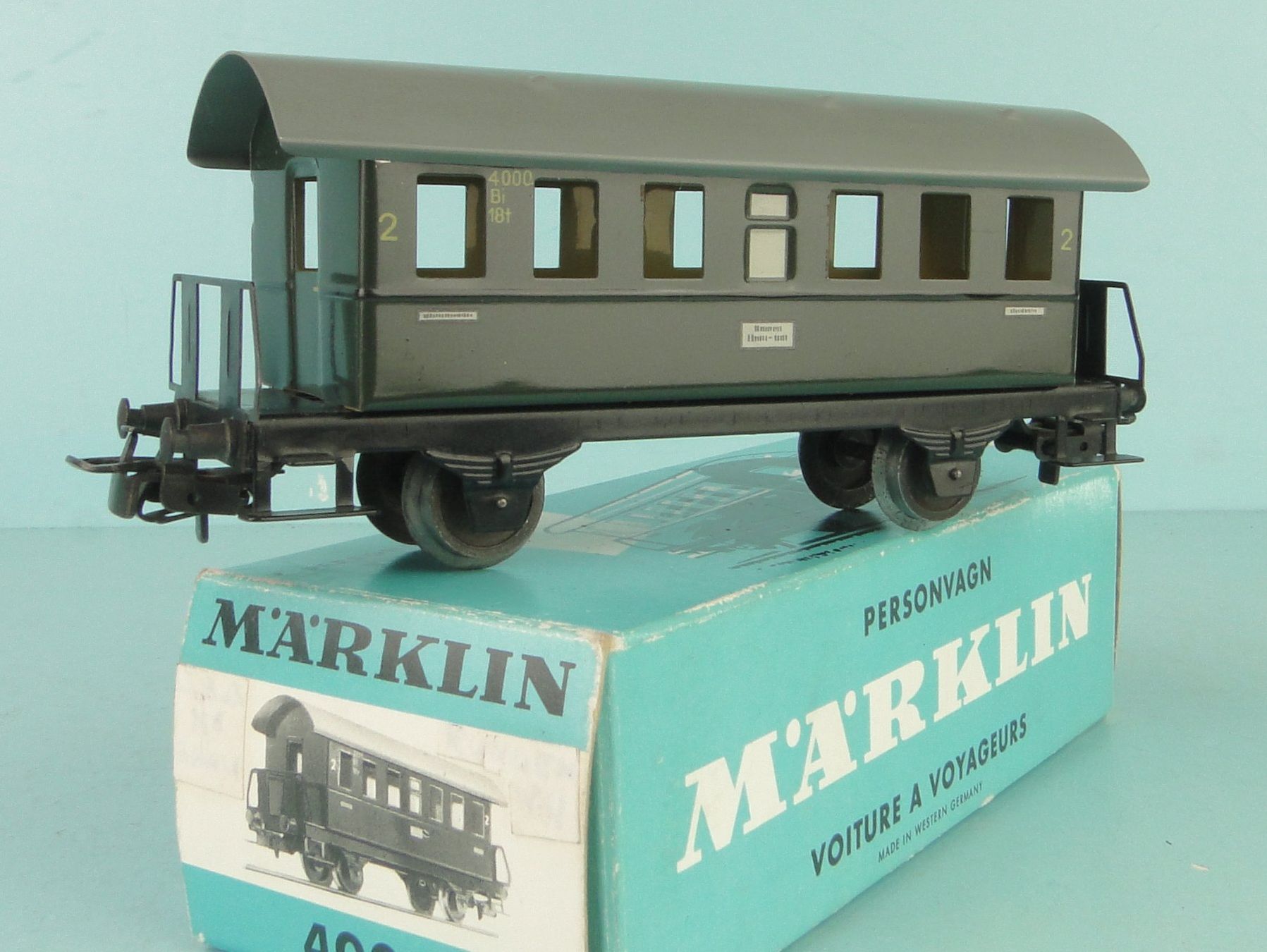 Märklin Modellini di ferrovie: Märklin 4000 Personenwagen – Usato da Bülach venduto da cann11