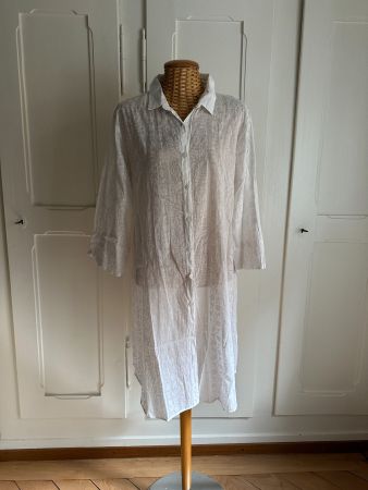 ANTICA SARTORIA - Blusenkleid weiss L