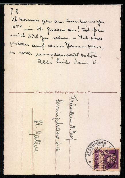 Cartes postales: AK Bern, Bubenbergtreppe und Tor – D'occasion à Berlin par bartko-reher 1