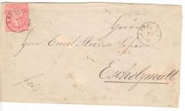 Brief 1881 - Zwergstempel Ermensee