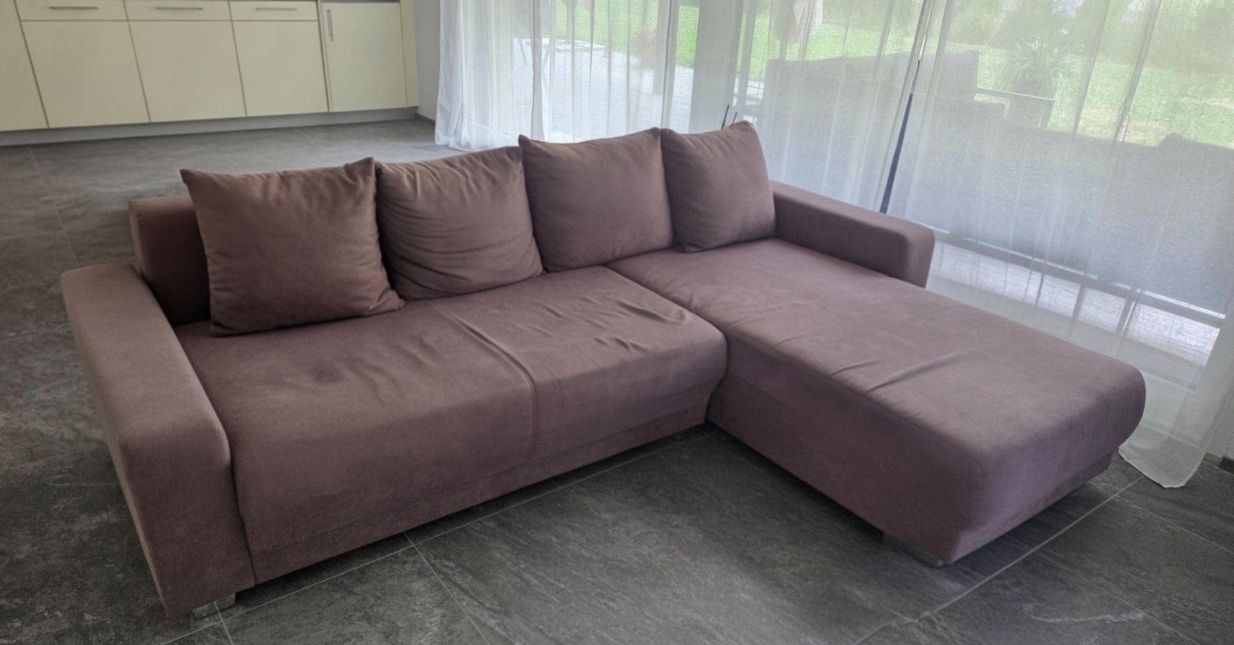 Sofas: Ecksofa 252cm, 165cm, 83cm – D'occasion à Wohlenschwil par mbi_h6xg 1