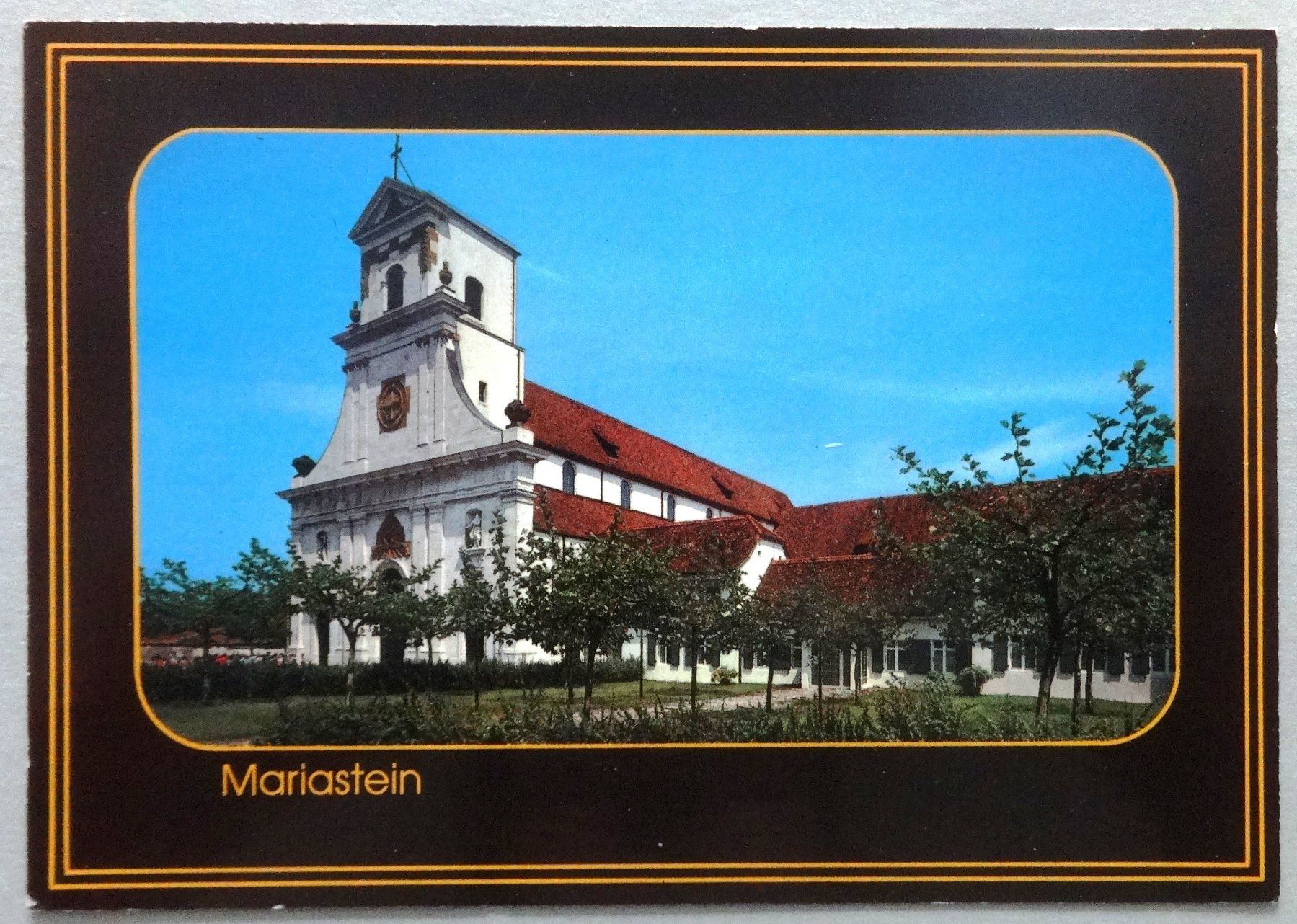 Cartoline postali: Mariastein, Basilika (Kt. Solothurn) – Difettoso da Fétigny venduto da Billy2miny
