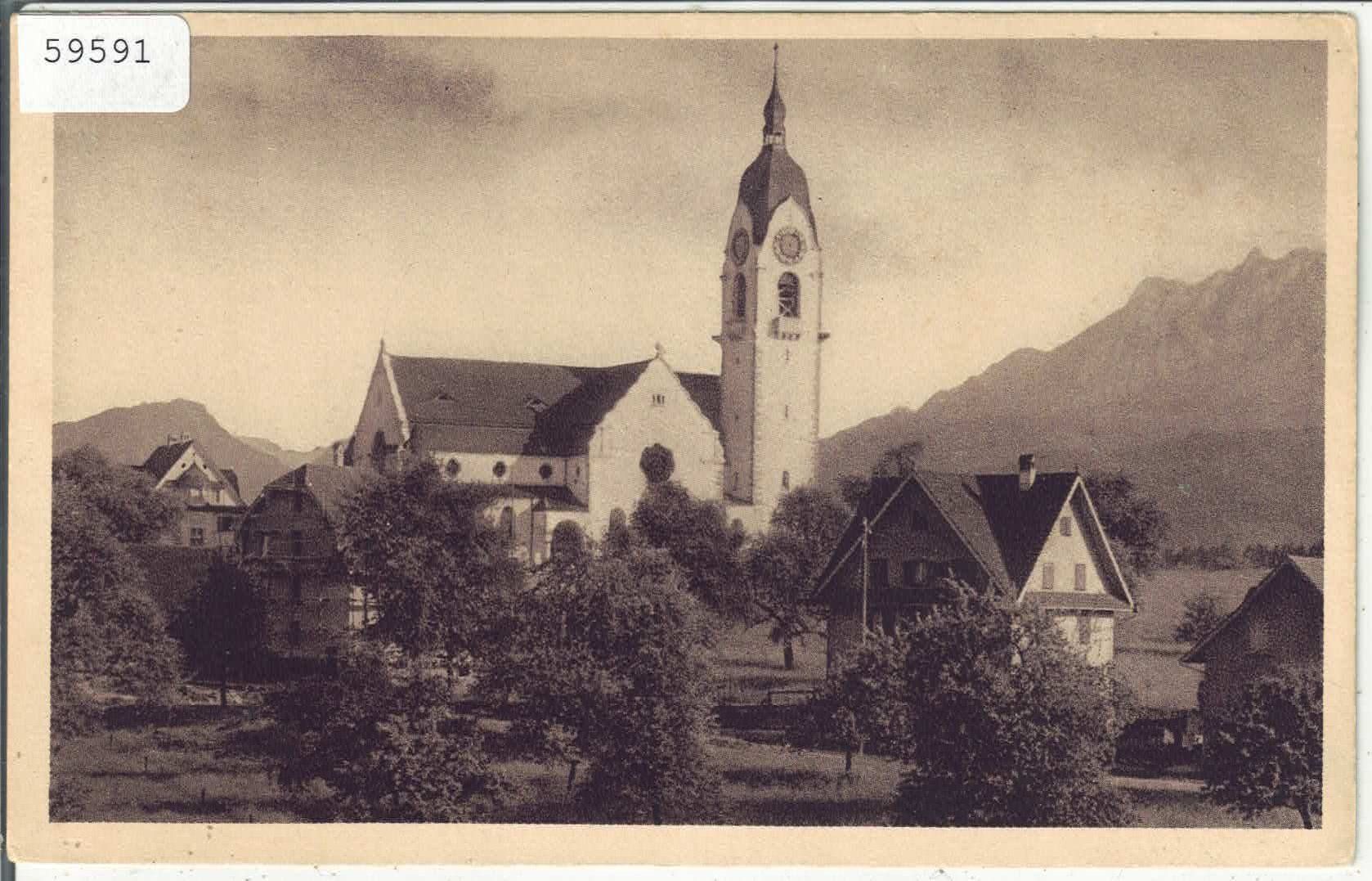 Cartoline postali: Gerliswil - Kirche – Usato da Ettingen venduto da Kartenplanet