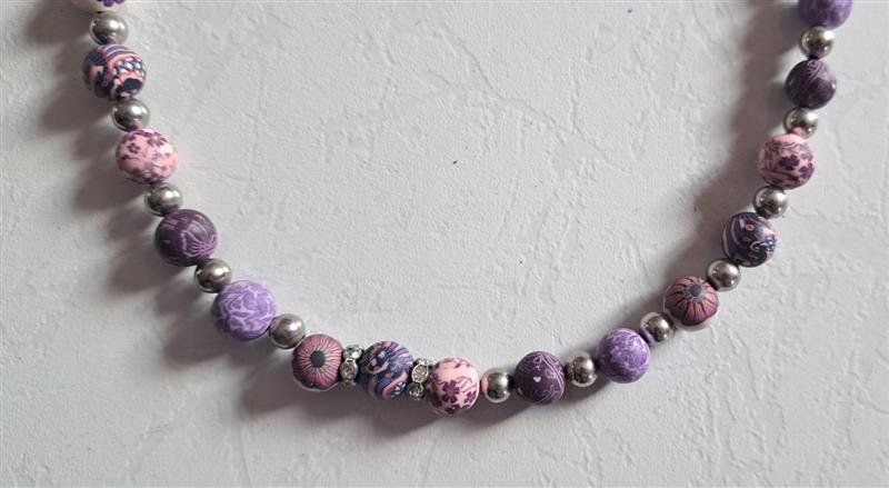 Catenine: Halskette rosa – Nuovo e nell'imballaggio originale da Küssnacht am Rigi venduto da AutoVilla 1