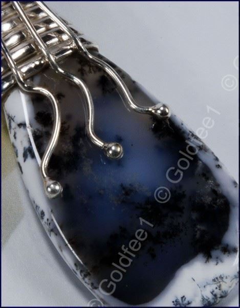 Anhänger: DENDRITE OPAL, Dendriten Opal Anhänger 925 Silber – Neu und originalverpackt aus Oberglatt ZH von Goldfee1 1
