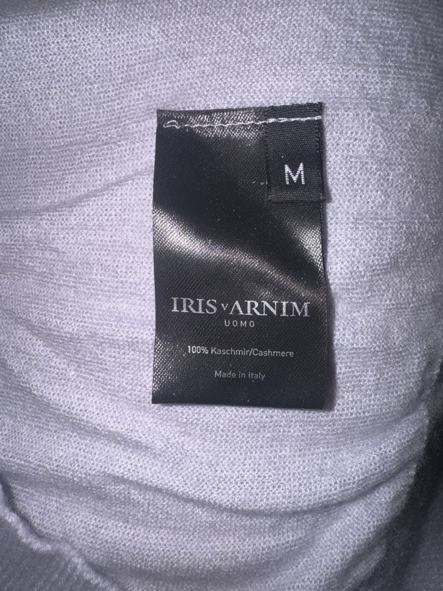 Pullover & Sweatshirts: IRIS VON ARNIM UOMO Pullover,hellgrau / 100 % Kaschmir, Gr.M – Gebraucht aus Zürich von Loco028 1