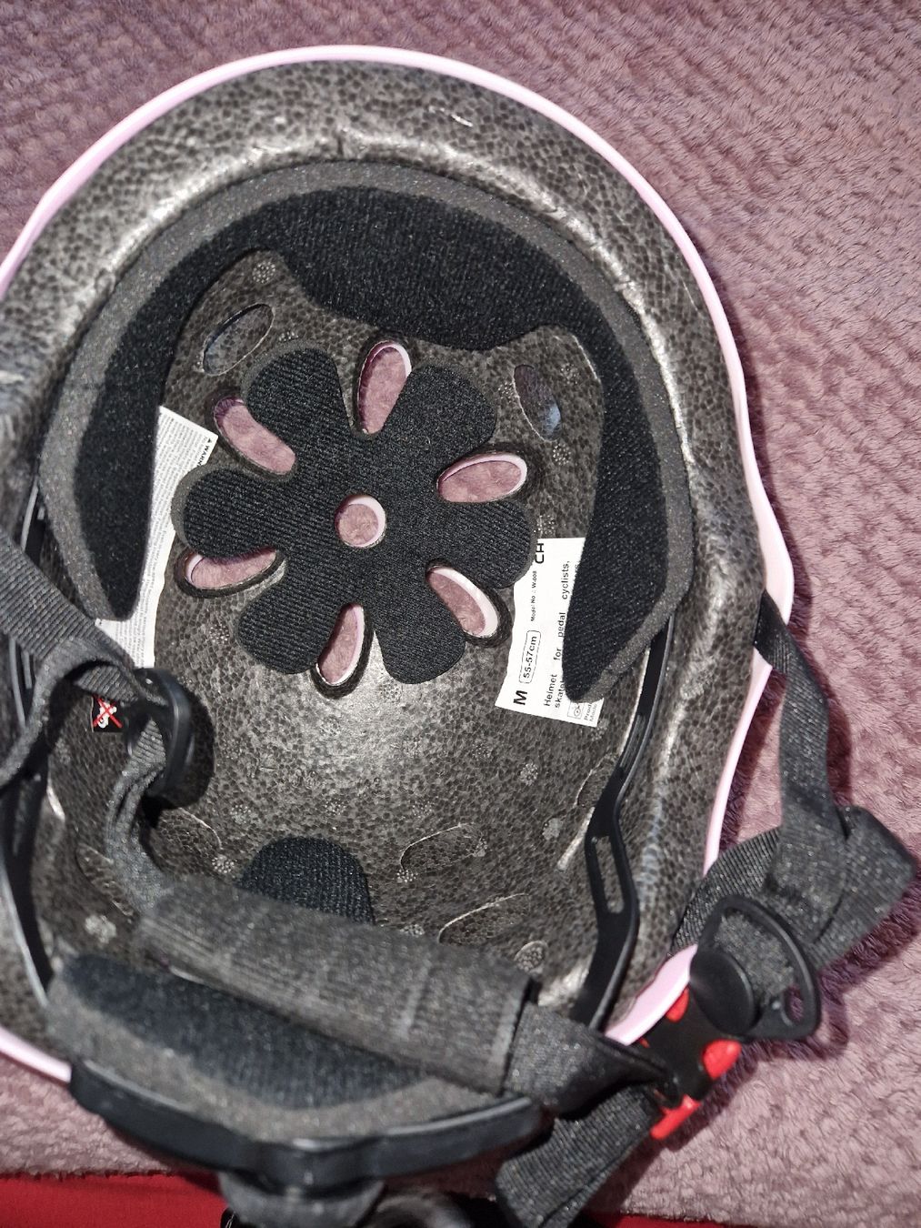 Caschi: Mädchen Velohelm Grösse M  rosa – Usato da Utzenstorf venduto da Ernie_und_Bert 3