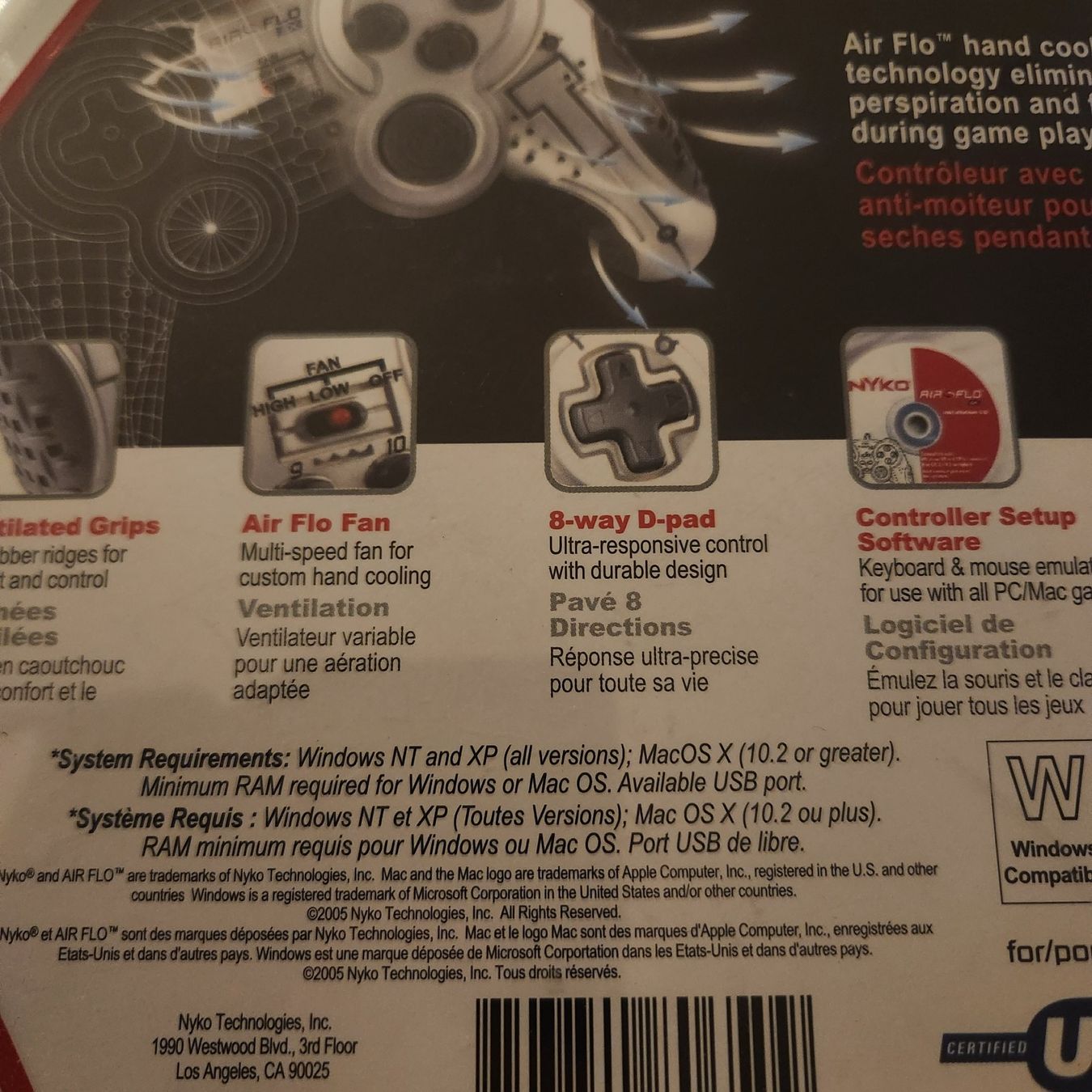 Controller: NYKO Air Flo Controller - Neu & Originalverpackt! – Nuovo e nell'imballaggio originale da altendorf venduto da keskomat 2