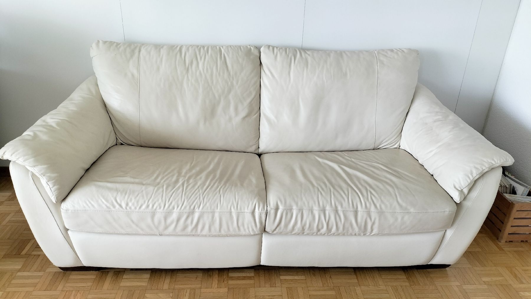 Divani: Leder Schlafsofa 3sitzer – Usato da Wädenswil venduto da KiNiRe 1