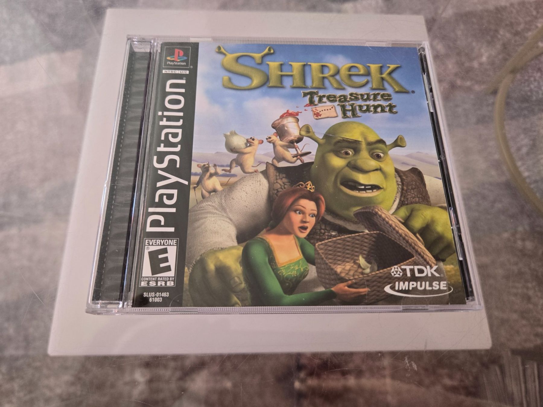 Spiele: Shrek Treasure Hunt PS1 (NTSC) – Gebraucht aus Bussigny von Kfdlt