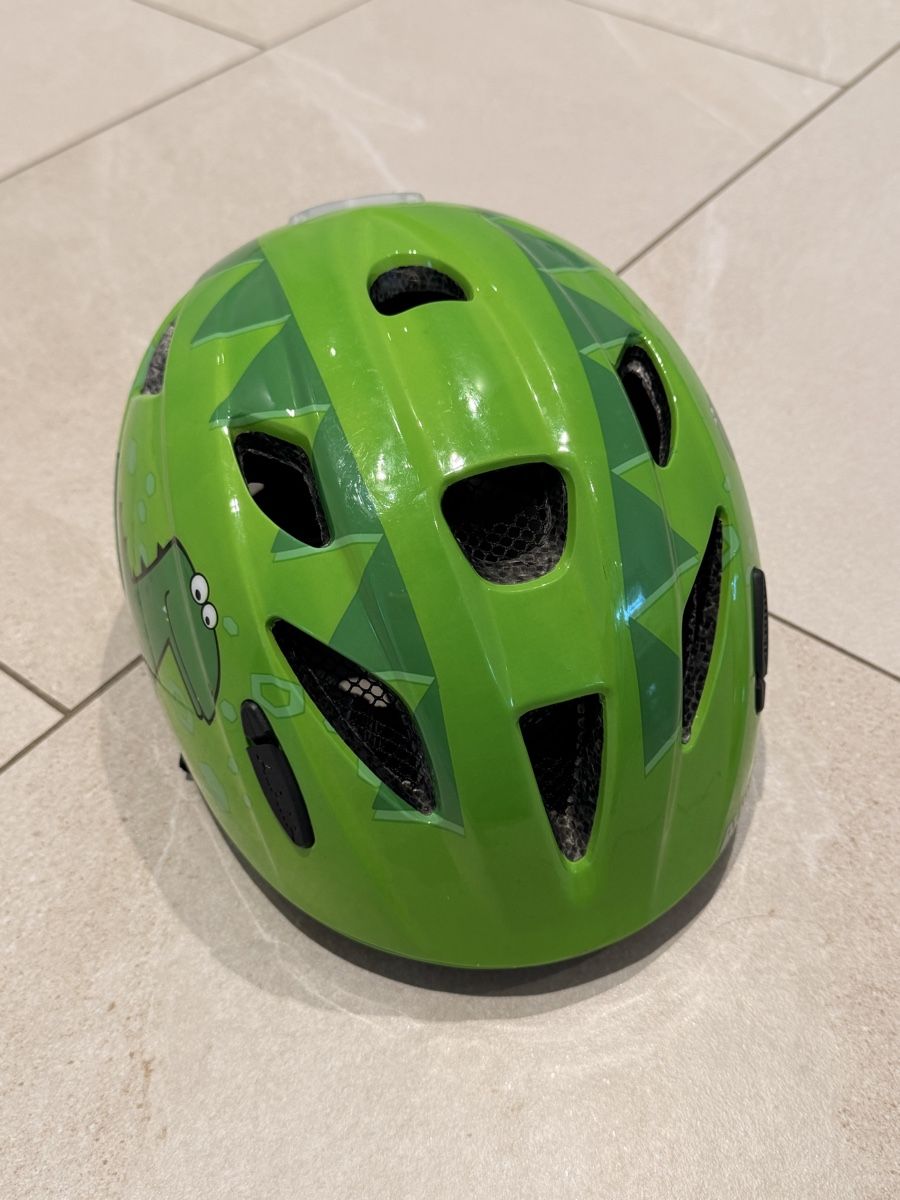 Alpina Caschi: Ximo Flash Kinder Velohelm, grün, Kinder, 49-54cm – Nuovo (secondo la descrizione) da Wilen b. Wil venduto da carpediem25