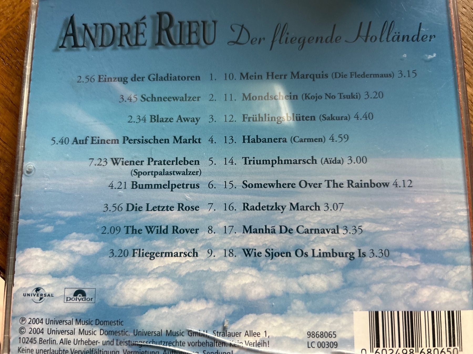 CDs: Andre Rieu – D'occasion à Arth par Vrecam51 1