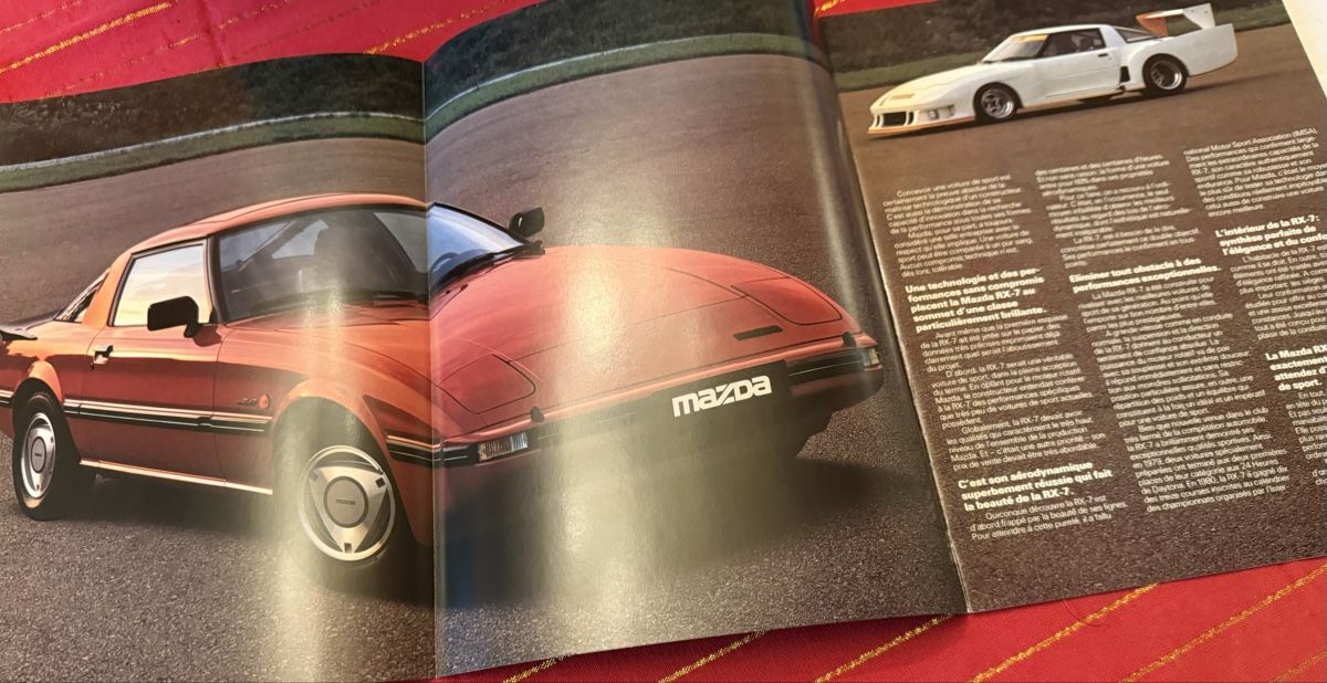 Mazda Documenti: Mazda RX7+929 Hardtop/Original Prospekte/Oldtimer – Usato da hunzenschwil venduto da Oldipark 1