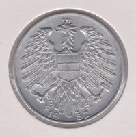 Austria 5 Schilling 1952 II. Republik