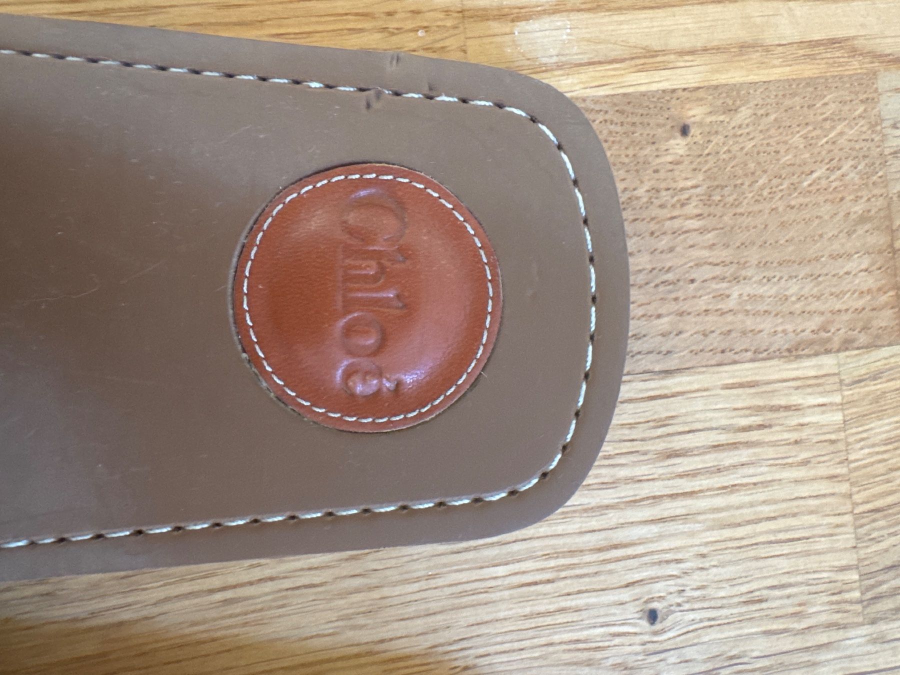 Chloé Scarpe da donna: Chloé Sandalen Schwarz Logo Grösse 40 – Usato da Winterthur venduto da Julia90 2